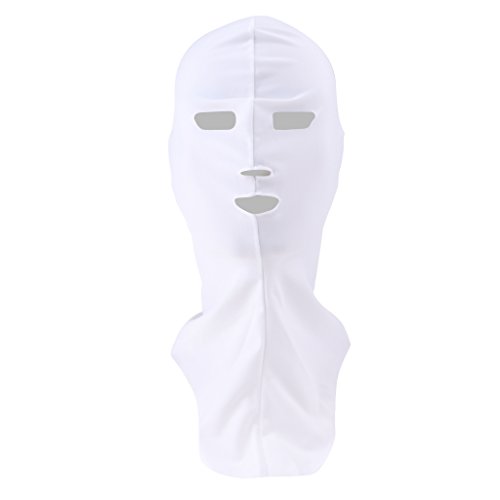 Sharplace Sonnenschutz Schwimmmaske Badekappe Facekini Tauch Cap UV Schutz Kopfbedeckung mit Gesichtsmaske Vollgesichtsmaske, Weiß Sharplace Sonnenschutz Schwimmmaske Badekappe Facekini Tauch Cap UV Schutz Kopfbedeckung mit Gesichtsmaske Vollgesichtsmaske, Weiß von Unbekannt