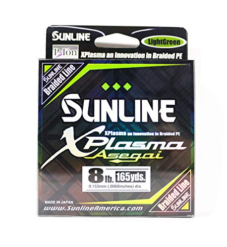 Sunline 63043200 Xplasma Asegai, hellgrün, 3,6 kg Test/165 YD Sunline 63043200 Xplasma Asegai, hellgrün, 3,6 kg Test/165 YD von Sunline