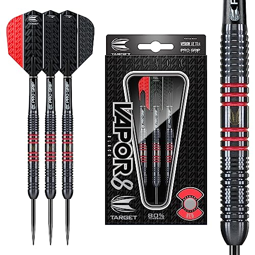 Target Darts Vapor 8 Schwarz Rotes 25G Steeldarts Dartpfeile-Set Target Darts Vapor 8 Schwarz Rotes 25G Steeldarts Dartpfeile-Set von Target Darts