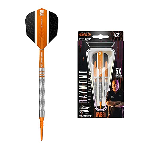 Target Darts Raymond Van Barneveld RVB 80 16G 80% Wolfram Softdarts-Set Dartpfeile von Target Darts