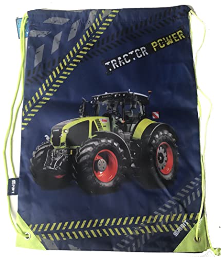 Traktor Kinder Schuhbeutel Sportbeutel Sport Turnbeutel Sporttasche Rucksack von Unbekannt