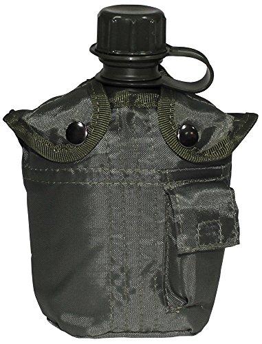 US PLASTIKFELDFLASCHE Nylonbezug Feldflasche Trinkflasche Outdoor Trekking Ski, Oliv/OD Green US PLASTIKFELDFLASCHE Nylonbezug Feldflasche Trinkflasche Outdoor Trekking Ski, Oliv/OD Green von MFH