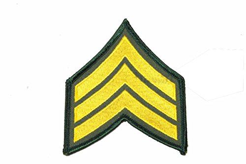 Unbekannt Abzeichen U.S. Army-Sergeant Army Aufnäher Textil von Unbekannt