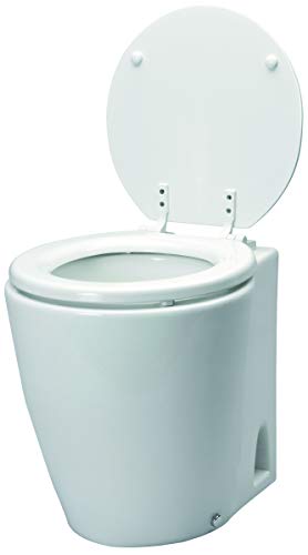 Unbekannt Allpa Bootstoilette Elektrisch Toilette Modell Laguna Standaard 12V / 19A Bord WC Bordtoilette von Unbekannt