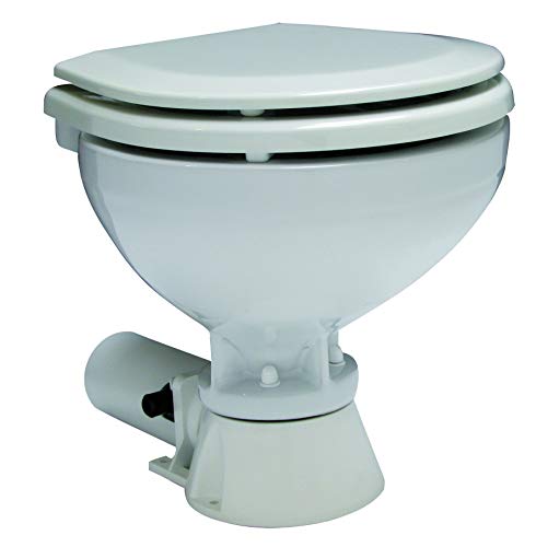 Unbekannt Allpa Standard-Electric Toilette 12V / 13A Bootstoilette Bordtoilette von Allpa