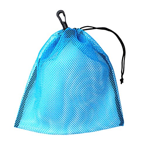 Unbekannt Sharplace Ballnetz Mesh Tragetasche mit Karabinerhaken für Tennisbälle Golfbälle Tischtennisbälle, 24 x 24 cm, Blau Unbekannt Sharplace Ballnetz Mesh Tragetasche mit Karabinerhaken für Tennisbälle Golfbälle Tischtennisbälle, 24 x 24 cm, Blau von Unbekannt
