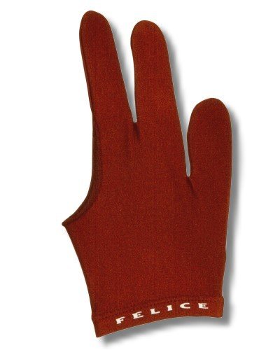 FELICE Billard-Handschuh, DUNKELROT, für rechte und Linke Hand, Einer der beliebtesten Profihandschuhe aus den USA FELICE Billard-Handschuh, DUNKELROT, für rechte und Linke Hand, Einer der beliebtesten Profihandschuhe aus den USA von FELICE