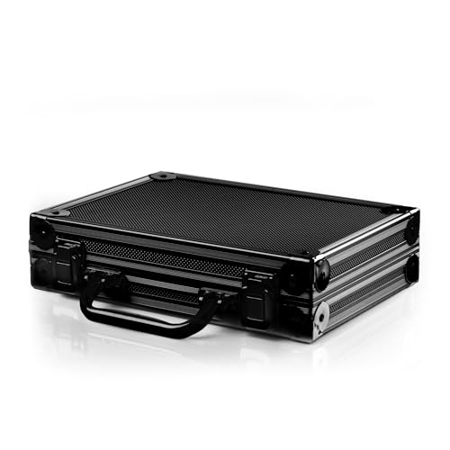 Karella Dartkoffer Alu PAK Luxus, High Class Profi Etui für 2 Satz Soft- oder Steeldarts, Dartcase, Tasche Large, mit viel Platz für Dartpfeile und Zubehör, in Silber, schwarz und Leopard Edition Karella Dartkoffer Alu PAK Luxus, High Class Profi Etui für 2 Satz Soft- oder Steeldarts, Dartcase, Tasche Large, mit viel Platz für Dartpfeile und Zubehör, in Silber, schwarz und Leopard Edition von Karella
