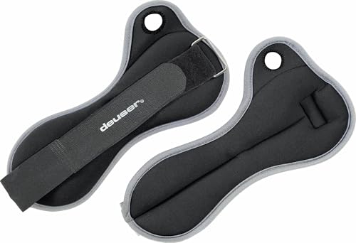Deuser Original Gewichtsmanschetten Hand 0,5 kg / One Size für Damen & Herren / Gefüllt mit Sand / Weight Cuffs, Armgewichte, für Handgelenk / Für Yoga, Pilates, Sport, Aerobic, Walking, Fitness Deuser Original Gewichtsmanschetten Hand 0,5 kg / One Size für Damen & Herren / Gefüllt mit Sand / Weight Cuffs, Armgewichte, für Handgelenk / Für Yoga, Pilates, Sport, Aerobic, Walking, Fitness von Deuser
