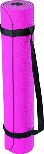 Deuser Yogamatte für Sport oder Gym/Rutschfest, Anti Rutsch/Dick & Faltbar/Unisex, für Erwachsene/Für Yoga, Pilates & Stretching/Vegan & Recyclebar/inkl. Tragegurt Deuser Yogamatte für Sport oder Gym/Rutschfest, Anti Rutsch/Dick & Faltbar/Unisex, für Erwachsene/Für Yoga, Pilates & Stretching/Vegan & Recyclebar/inkl. Tragegurt von Deuser