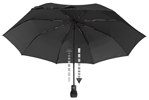 Unbekannt Euro-Schirm Wanderschirm Light Trek Automatic, schwarz von EuroSCHIRM