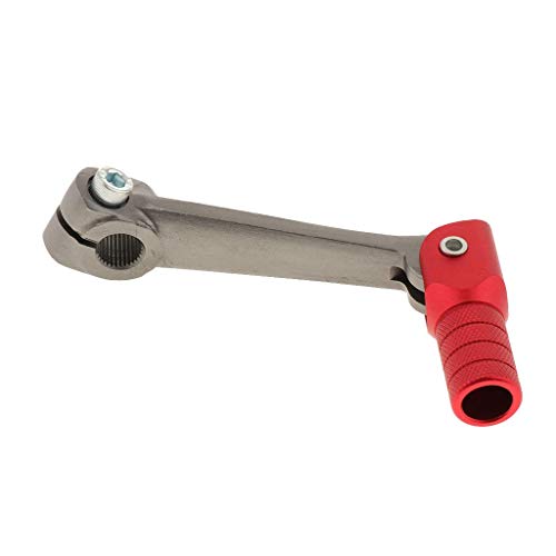Unbekannt Kurzer Schalthebel aus Aluminium, zusammenklappbar, Rot, 11 mm, für 50, 70, 90, 110 cc etc., Pit Dirt Bikes AOD Unbekannt Kurzer Schalthebel aus Aluminium, zusammenklappbar, Rot, 11 mm, für 50, 70, 90, 110 cc etc., Pit Dirt Bikes AOD von Unbekannt