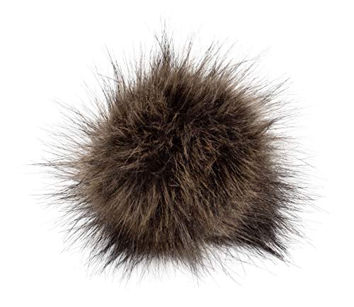 Unbekannt Fell Pompon mit Druckknopf Cocoa Unbekannt Fell Pompon mit Druckknopf Cocoa von Unbekannt