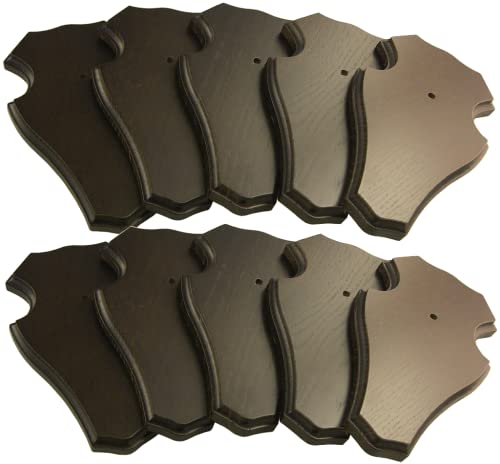 Unbekannt Gehörnbrett stumpf 19x12, ohne Kieferfach, 10er Set, Mahagony lackiert Unbekannt Gehörnbrett stumpf 19x12, ohne Kieferfach, 10er Set, Mahagony lackiert von Unbekannt