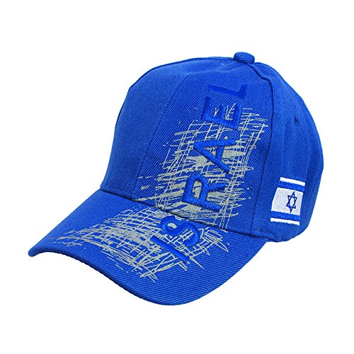 Unbekannt Israel Bestickt Blau Baseball Cap Mütze Fashion mit Israel Flagge von Unbekannt