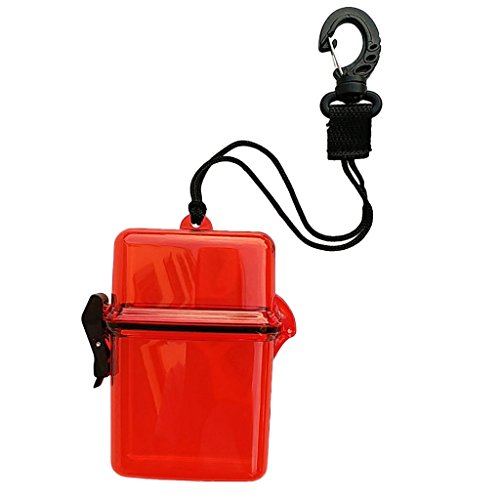 Unbekannt MagiDeal wasserdichte Aufbewahrungsbox Mini Trockenbox Plastikbox Mehrzweck Box Beach Behälter für Camping Bootfahren Angeln, Rot Unbekannt MagiDeal wasserdichte Aufbewahrungsbox Mini Trockenbox Plastikbox Mehrzweck Box Beach Behälter für Camping Bootfahren Angeln, Rot von Unbekannt