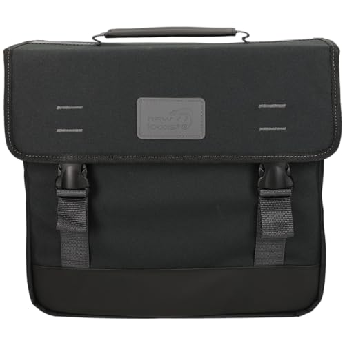 New Looxs Origin Single Gepäckträgertasche, Black, 35 x 33 x 15 cm von New Looxs
