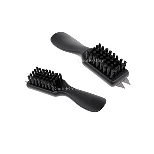 Unbekannt Nylon-Golfschuh-Reinigungsbürste mit Schuhlöffel-Griff, Schmutz-Schlammentferner, 2 Stück Unbekannt Nylon-Golfschuh-Reinigungsbürste mit Schuhlöffel-Griff, Schmutz-Schlammentferner, 2 Stück von Unbekannt