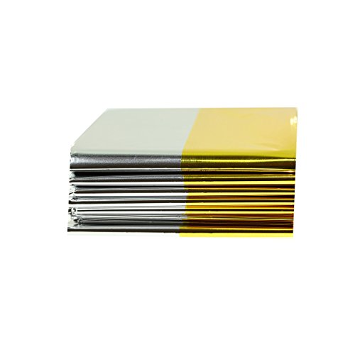 Unbekannt Rettungsdecke Gold-Silber-Folie 160 x 210cm Unbekannt Rettungsdecke Gold-Silber-Folie 160 x 210cm von Unbekannt