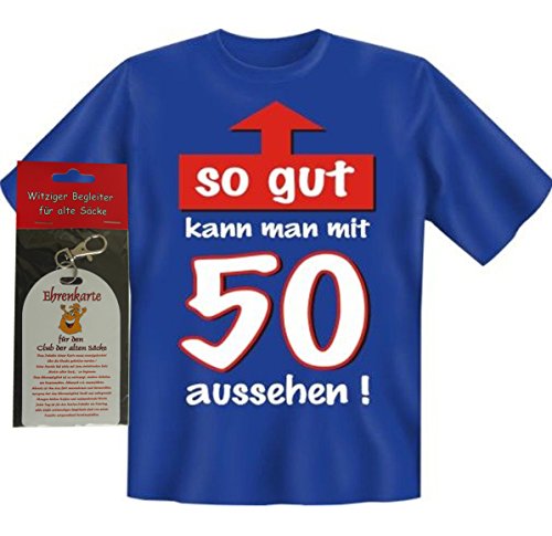 Unbekannt T-Shirt So gut kann Man mit 50 Aussehen Größe XXL + Ehrenkarte alte Säcke Unbekannt T-Shirt So gut kann Man mit 50 Aussehen Größe XXL + Ehrenkarte alte Säcke von Unbekannt