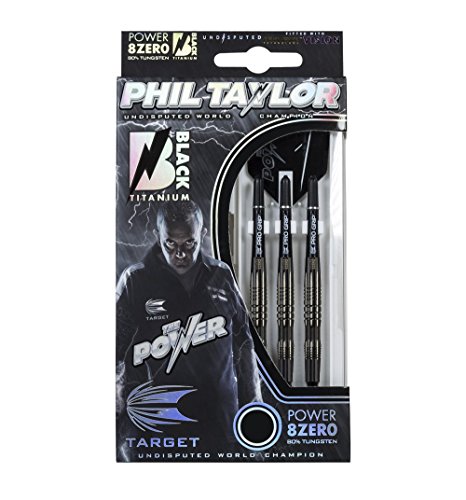 Target Darts Dartpfeile – Phil Taylor Power 8Zero Titan Soft-Tip Darts, 20 g von Target Darts