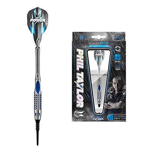 Target Darts - Phil Taylor Power 9Five Generation 2 18G Dartpfeile mit weicher Spitze von Target Darts