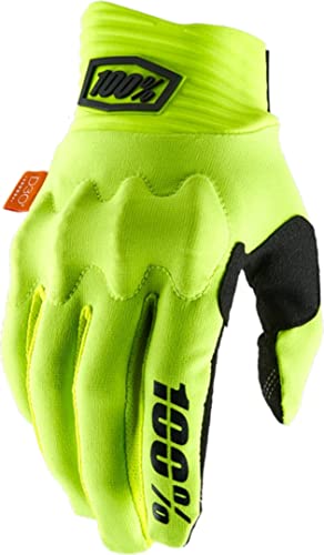 Unbekannt Herren Cognito 100% Glove Handschuh, Fluo Gelb/Schwarz, S von 100%