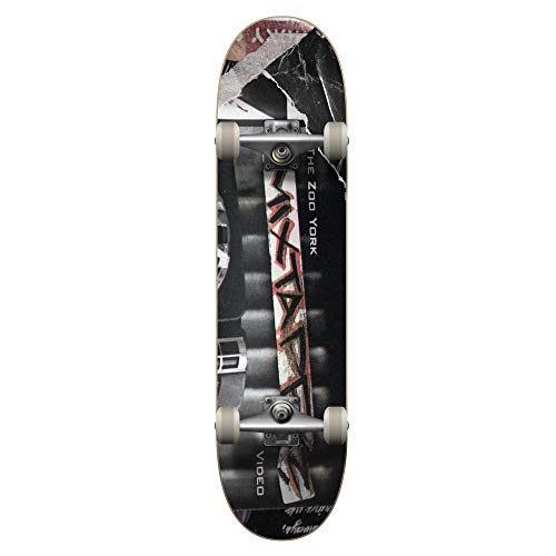 Centrano Zoo Unisex – Erwachsene York Logo Skateboard, Mix Tape, 8' von Zoo York