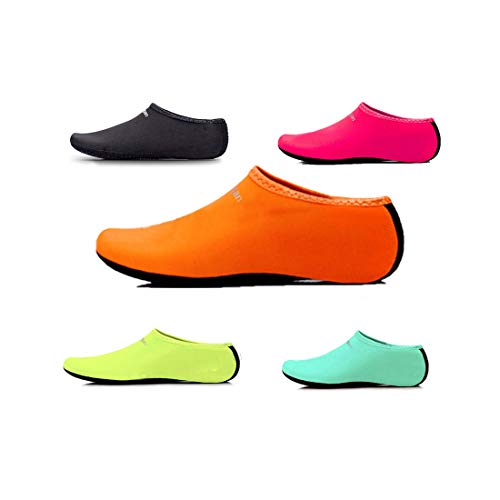 Tauchsocken Wasser Socken - Orange Kinder Indoor Socke Barfuß Strand Surf Tauchen Haus Pantoffel Pool EU 28-29 Tauchsocken Wasser Socken - Orange Kinder Indoor Socke Barfuß Strand Surf Tauchen Haus Pantoffel Pool EU 28-29 von Uncle Paul