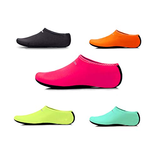 Tauchsocken Wasser Socken - Rosa Kinder Indoor Socke Barfuß Strand Surf Tauchen Haus Pantoffel Pool EU 28-29 Tauchsocken Wasser Socken - Rosa Kinder Indoor Socke Barfuß Strand Surf Tauchen Haus Pantoffel Pool EU 28-29 von Uncle Paul
