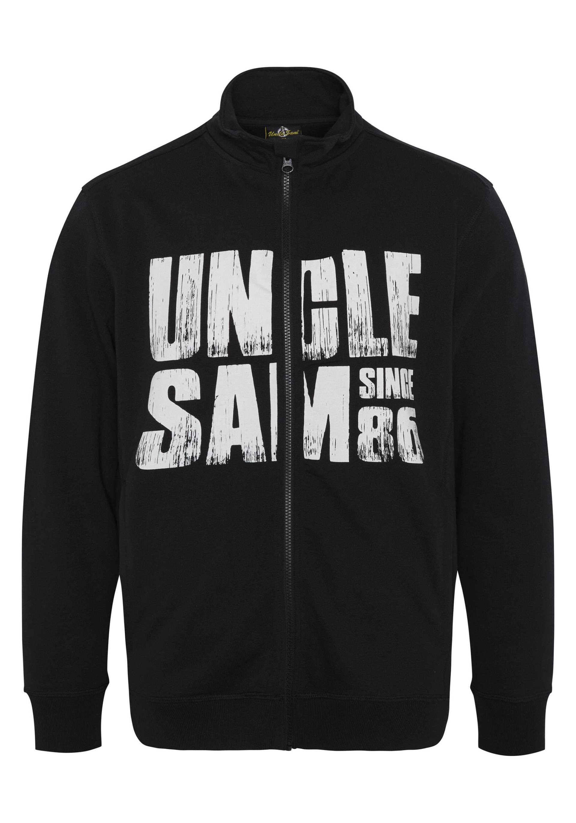 Label-Sweatjacke im Logo-Look von Uncle Sam