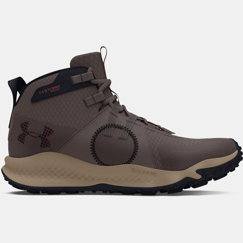 Herren Under Armour Charged Maven Trek wasserdichte Trail-Laufschuhe Fresh Clay / Timberwolf Taupe / Schwarz 42 von Under Armour