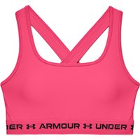 UNDER ARMOUR Armour Mid Crossback Sport-BH Damen 653 - cerise/cerise/black L von Under Armour