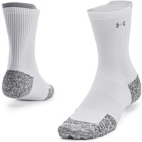 UNDER ARMOUR ArmourDry Cushion Mid-Crew Laufsocken 100 - white/white/reflective M (37-41) von Under Armour