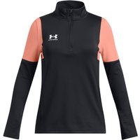 UNDER ARMOUR Challenger Midlayer Trainingsshirt Mädchen 005 - black/flare orange/white M (137-149 cm) von Under Armour