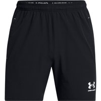 UNDER ARMOUR Challenger Pro Woven Trainingsshorts Herren 003 - black/white M von Under Armour