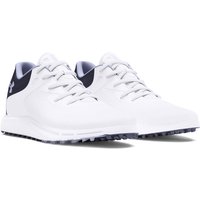 UNDER ARMOUR Charged Breathe 2 Spikeless Golfschuhe Damen 101 - white/midnight navy/celeste 36.5 von Under Armour