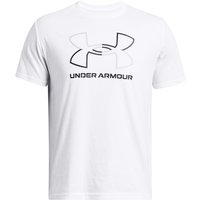 UNDER ARMOUR Foundation Sportshirt Herren 100 - white/black XL von Under Armour