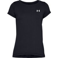 UNDER ARMOUR Funktionsshirt Damen black/metallic silver XS von Under Armour