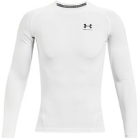 UNDER ARMOUR HeatGear Armour langarm Funktionsshirt Herren 100 - white/black XXL von Under Armour