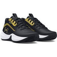 UNDER ARMOUR GS Lockdown 7 Basketballschuhe Kinder 001 - black/black/metallic gold 40 von Under Armour