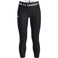 UNDER ARMOUR HeatGear Armour Crop Hose Mädchen 001 - black/white L (149-160 cm) von Under Armour