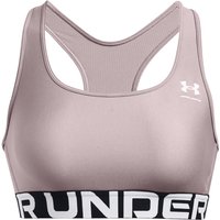 UNDER ARMOUR HeatGear Armour Mid Support Sport-BH Damen 015 - tetra gray/white S von Under Armour