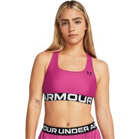 UNDER ARMOUR HeatGear Armour Mid Support Sport-BH Damen 686 - astro pink/black M von Under Armour