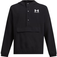 UNDER ARMOUR Icon Woven Anorak Jungen 001 - black/white M (137-149 cm) von Under Armour