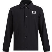 UNDER ARMOUR Icon Woven Trainingsjacke Jungen 001 - black/white M (137-149 cm) von Under Armour