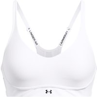 UNDER ARMOUR Infinity 2.0 Low Support Sport-BH Damen 100 - white/black M D-DD von Under Armour