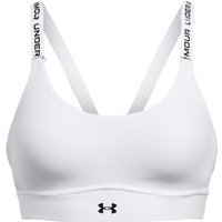 UNDER ARMOUR Infinity 2.0 Mid Support Sport-BH Damen 100 - white/black XL D-DD von Under Armour