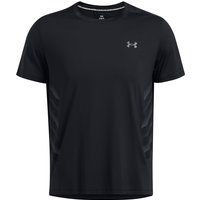 UNDER ARMOUR Iso-Chill Laser Heat kurzarm Laufshirt Herren 004 - black/castlerock/reflective M von Under Armour