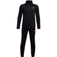 UNDER ARMOUR Knit Trainingsanzug Jungen 005 - black/racer red/racer red L (149-160 cm) von Under Armour